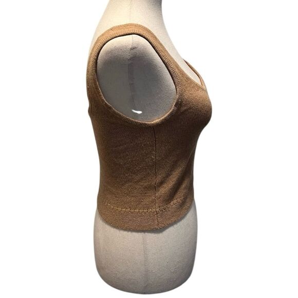 Madewell Womens Tan Wool Blend Knit Tank Sweater Size XXSmall - Picture 3 of 11